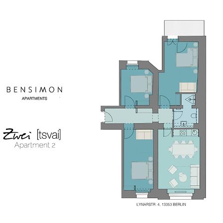 Bensimon Apartments Mitte/Wedding 베를린 객실 사진